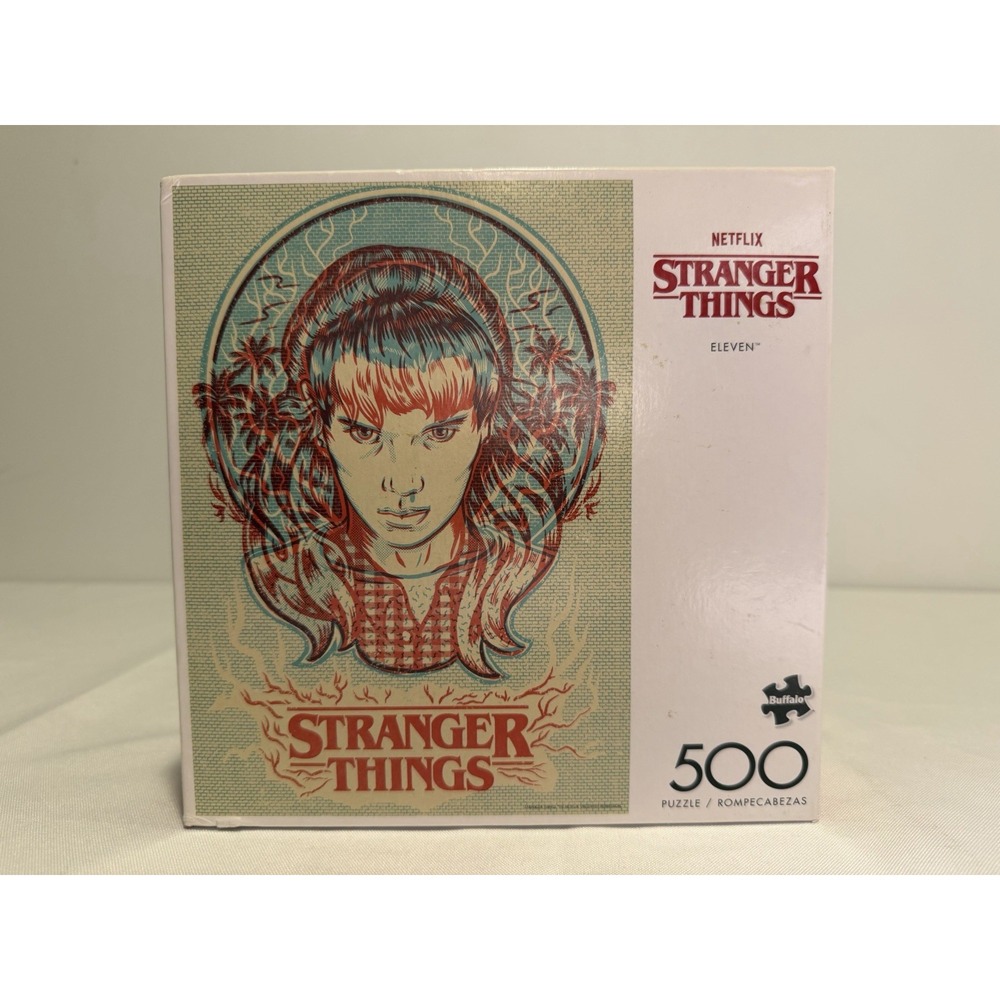 New Sealed Buffalo Netflix STRANGER THINGS 500 pc puzzle - Eleven